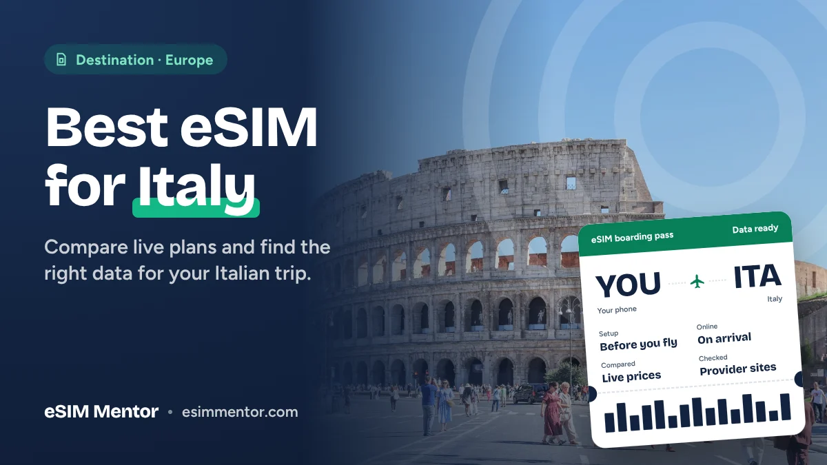 Best eSIM Plans for Italy 2027