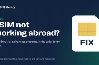 eSIM not working abroad?: eSIM Mentor guide