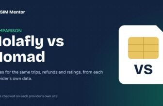 Holafly vs Nomad: eSIM Mentor comparison