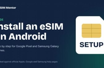 Install an eSIM on Android: eSIM Mentor guide
