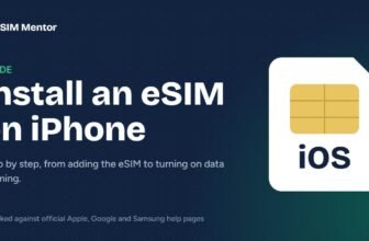 Install an eSIM on iPhone: eSIM Mentor guide