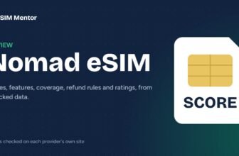 Nomad eSIM review on eSIM Mentor