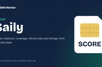 Saily review on eSIM Mentor