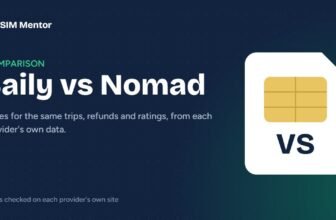 Saily vs Nomad: eSIM Mentor comparison