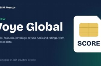 Voye Global review on eSIM Mentor